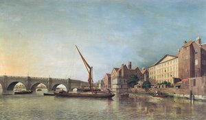 Pont de Westminster en 1747 - Samuel Scott